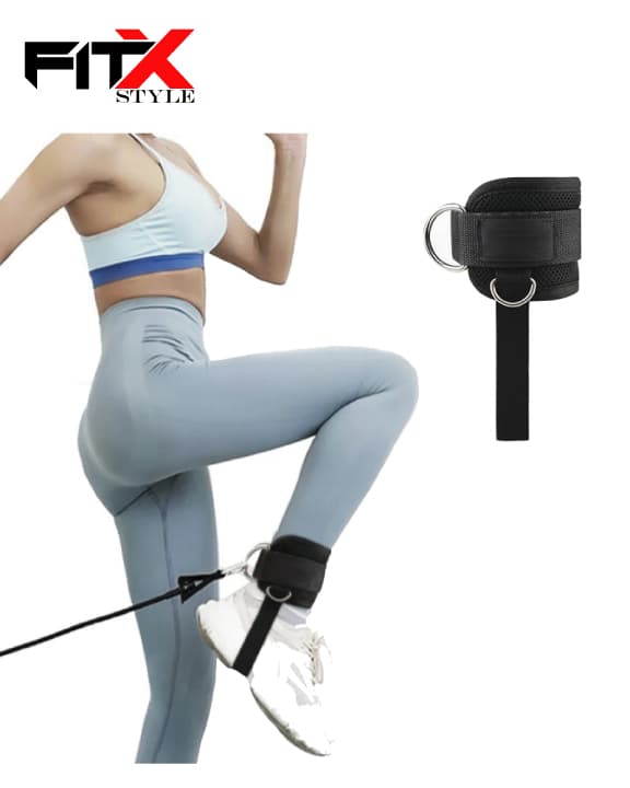 Ankle Straps for Cable Training Machines, Cable Ankle Attachments for Gyms, Ankle Sleeves, Ankle Straps for Glute Exercises, Leg Extensions - 1 Pcs
