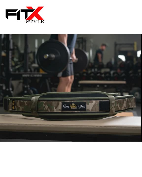 Weight Lifting Belt | Nylon Gym Belt for Powerlifting, Strength Training & Functional Fitness | Affordable Back & Core Support