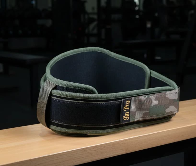 Weight Lifting Belt | Nylon Gym Belt for Powerlifting, Strength Training & Functional Fitness | Affordable Back & Core Support