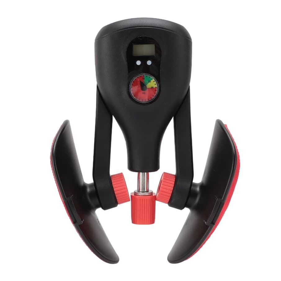 Thigh Master, 0-35kg Adjustable Resistance, Leg and Inner Thigh Strength Exercise Equipment with Digital Display with Straps, Pelvic Floor Muscle Trainer for Men Women for Workout